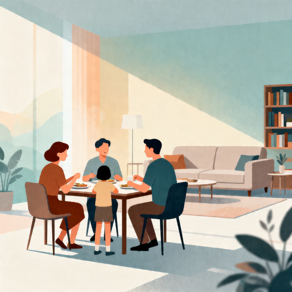 Veselīgu attiecību veidošana ģimenē